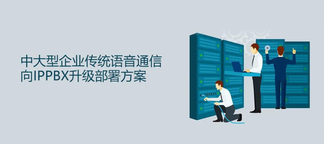利達信中大型企業傳統語音通信向IPPBX升級部署方案